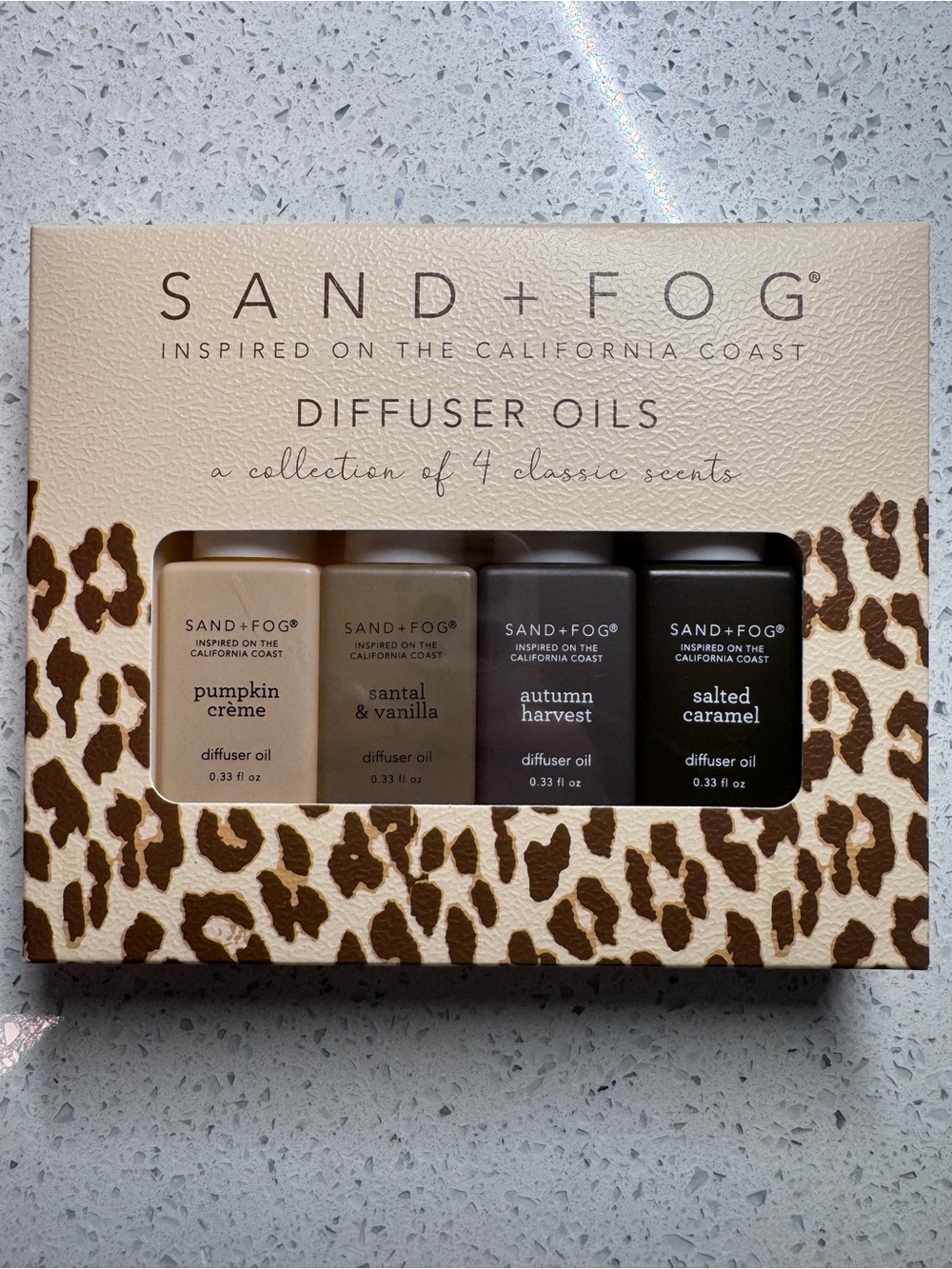 Sand + Fog Fall Diffuser Oil Set – 4 Scents